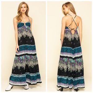 NWT|Free People Give a Little Maxi Dress